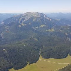 Flugwegposition um 13:06:27: Aufgenommen in der Nähe von Gemeinde Bürg-Vöstenhof, 2630, Österreich in 2132 Meter